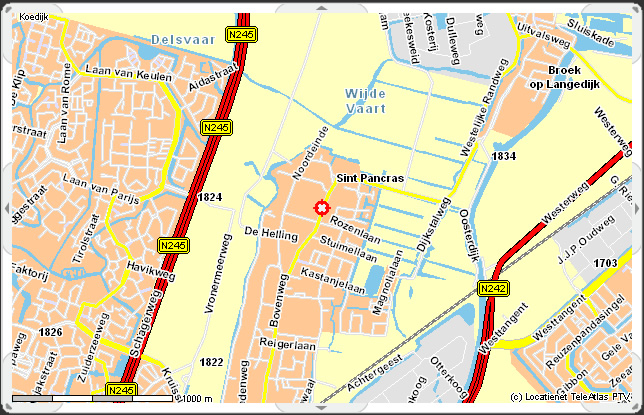 Route naar Moreise